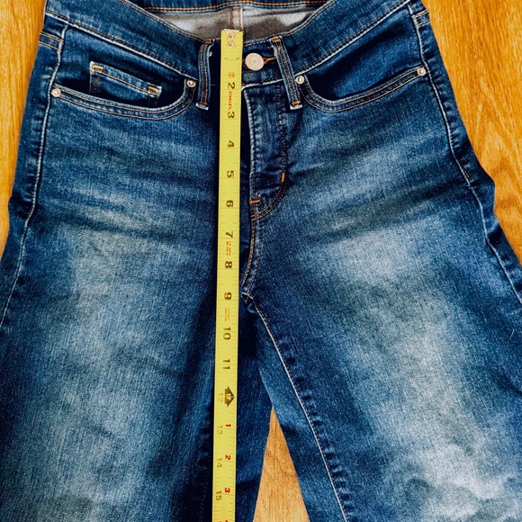 Levi's Women's Dark Blue Flare Jeans - Picture 2 of 5